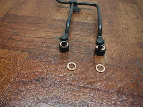 kawasaki 454 ltd ninja EX500 EX 500r ENGINE MOTOR CRANCASE OIL LINE 32102-1710 - Image 7