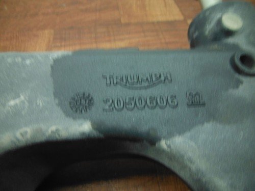 2015 13-16 ABS triumph street triple REAR SWING ARM SWINGARM AXLE BOLT - Image 11