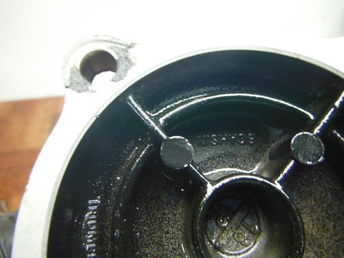 2015 13-16 triumph street triple ENGINE BALANCER SIDE COVER + BOLT - Image 3