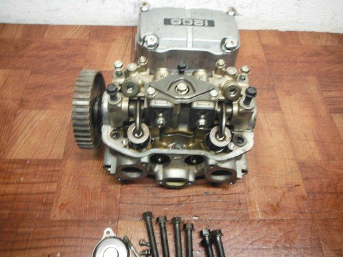 1987 honda goldwing 1200 ENGINE TOP END CYLINDER HEAD CAMSHAFT CAM SHAFT VALVE R - Image 6