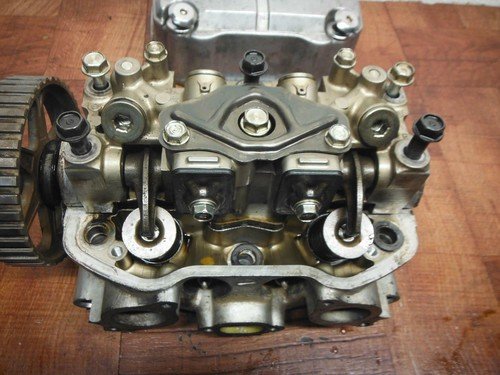 1987 honda goldwing 1200 ENGINE TOP END CYLINDER HEAD CAMSHAFT CAM SHAFT VALVE R - Image 7