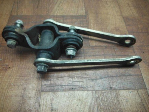 04-09 suzuki GS gs500f REAR DOGBONE SHOCK LINKAGE LINK 62601-0BE00 62641-01D02 - Image 6