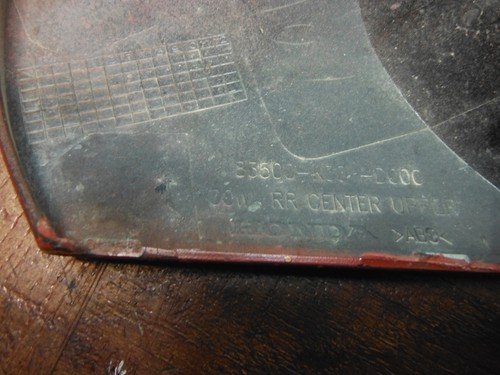 honda 2015 cb300f cbr300r CENTER REAR BACK TAIL FAIRING COVER TRIM COWL - Image 4