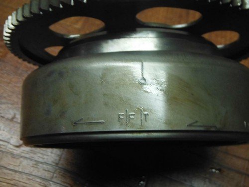 86-87 suzuki intruder VS 700 STATOR MAGNETO ALTERNATOR GENERATOR FLYWHEEL ROTOR - Image 9