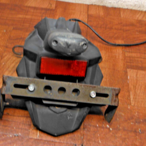 2013 kawasaki EX300 ninja 300 REAR LICENSE PLATE LIGHT FENDER FLAP