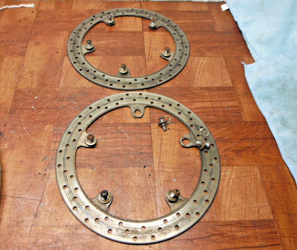 bmw k1200gt k1200rs r1150rt r1150rt-p FRONT LEFT RIGHT BRAKE ROTORS DISCS