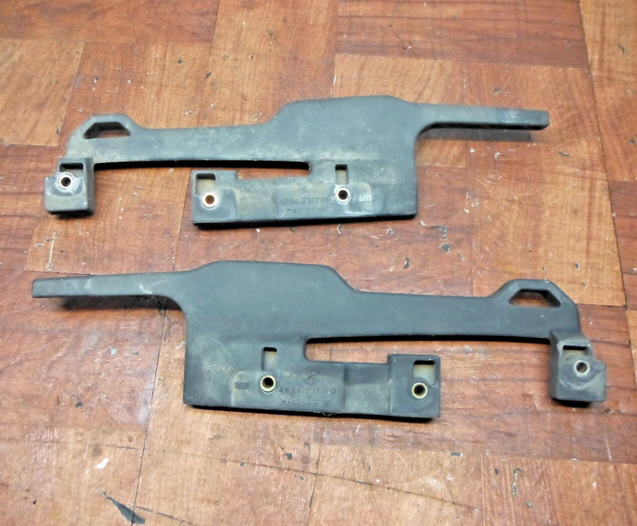 2004 bmw r1150rt PASSENGER REAR SEAT GRAB BAR HANDLE SET Support Suitcase