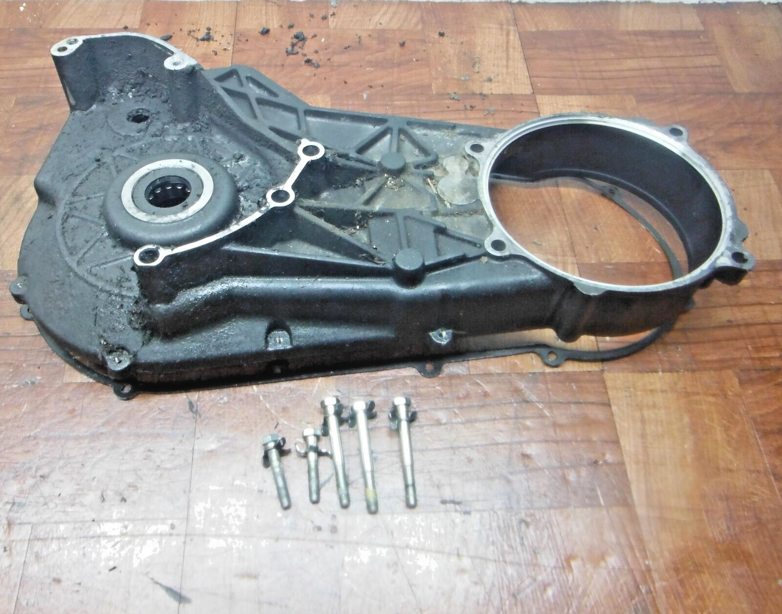 2003 harley-davidson dyna ENGINE MOTOR TRANSMISSION PRIMARY CHAIN CASE HOUSING