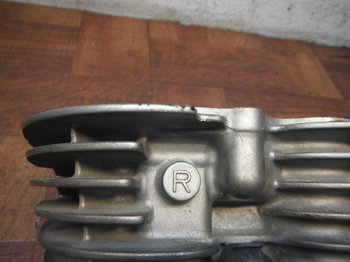 2003 honda vtx1800r OEM ENGINE MOTOR PISTON CYLINDER BLOCK JUG REAR - Image 5